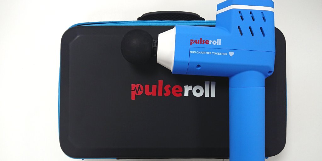 pulserolluk's tweet image. Available now with Klarna payment options and free delivery! 💙 £25 from every purchase of the blue #Pulseroll massage gun goes to NHS charities! 
​pulseroll.com/product/nhs-ch…