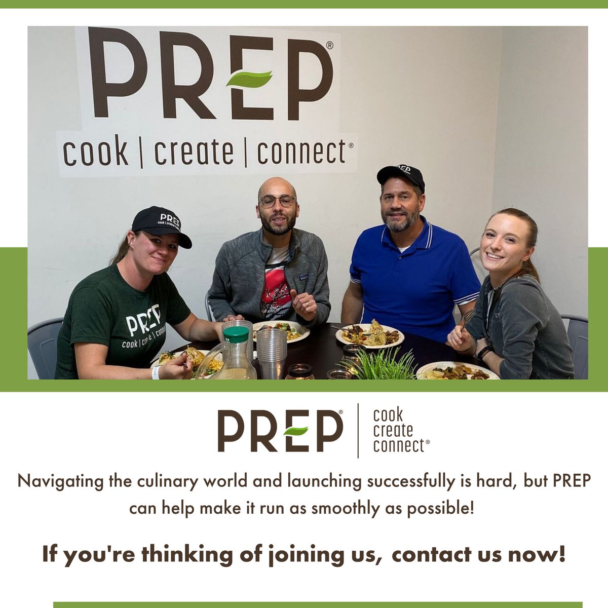 prepatx's tweet photo. Navigating the culinary world and launching successfully is hard, but PREP can help make it run as smoothly as possible! If you're thinking of joining us, contact us now on our online form and we will be in touch!
https://t.co/iPYBFDkh6S
#sharedkitchen #commercialkitchen https://t.co/BHTrOICsFe