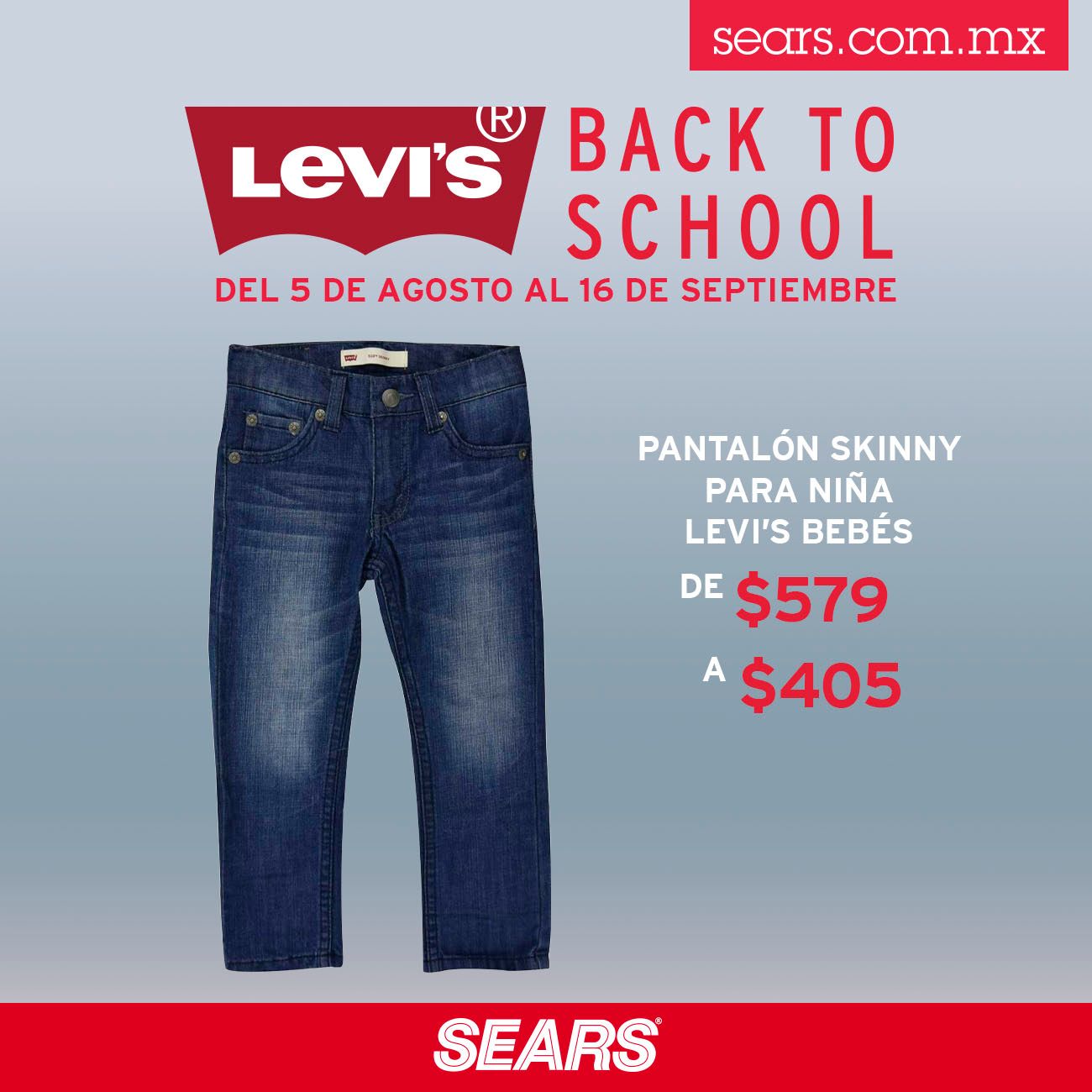 Pantalon levis sears hotsell