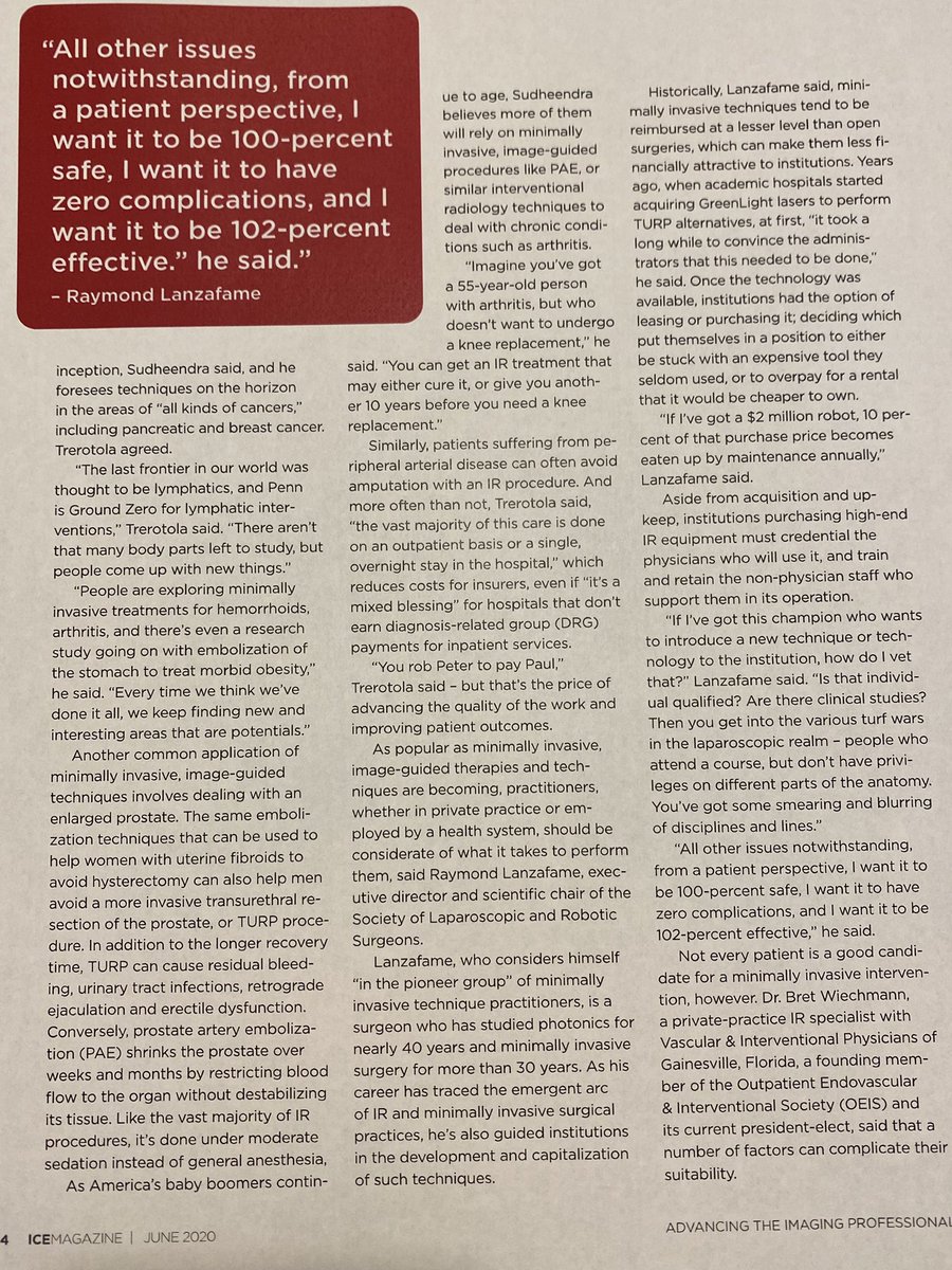 Dr_Sudi's tweet photo. Minimally invasive procedures push boundaries in #medicine. Both #IRad/#laparoscopy are here to stay &amp; will only get better/safer as #technology improves.

@bretwiechmann @IUIRad @aslmsedu @SLSorg @pennsurgery @Interventional2 #SLS @ASMBS @websurg @PennRadiology @RadiologyBiz https://t.co/QAAXJxuyl1