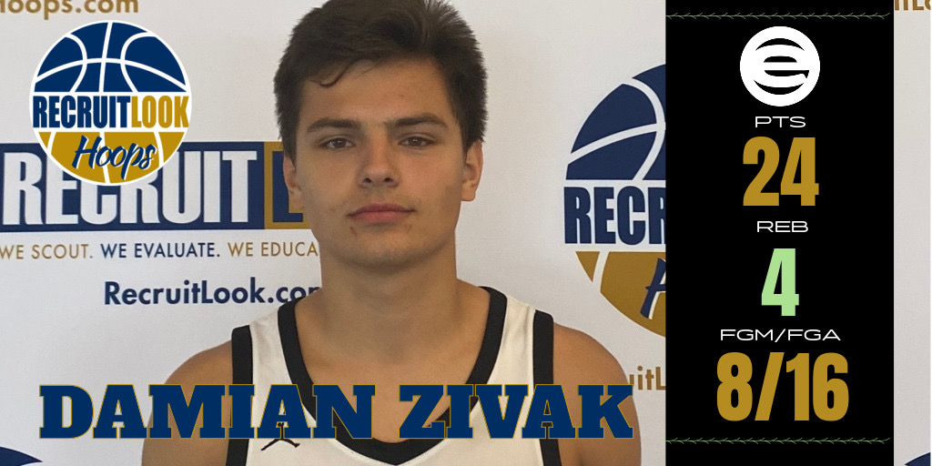 Damian Zivak (2021) was in his bag this morning pulling out an array of offensive scoring move on the way to 24 points for Team RWA. <a href="/DamianZivak/">Damian Zivak</a> #OmahaShowcase #RLHoops <a href="/TEAMRWA16/">𝕋𝔼𝔸𝕄 ℝ𝕎𝔸 - ℝ𝕀𝔾ℍ𝕋  𝕎𝔸𝕐 𝔸𝕋ℍ𝕃𝔼𝕋𝕀ℂ𝕊</a> <a href="/Coach_Fish3/">Coach Fish</a>