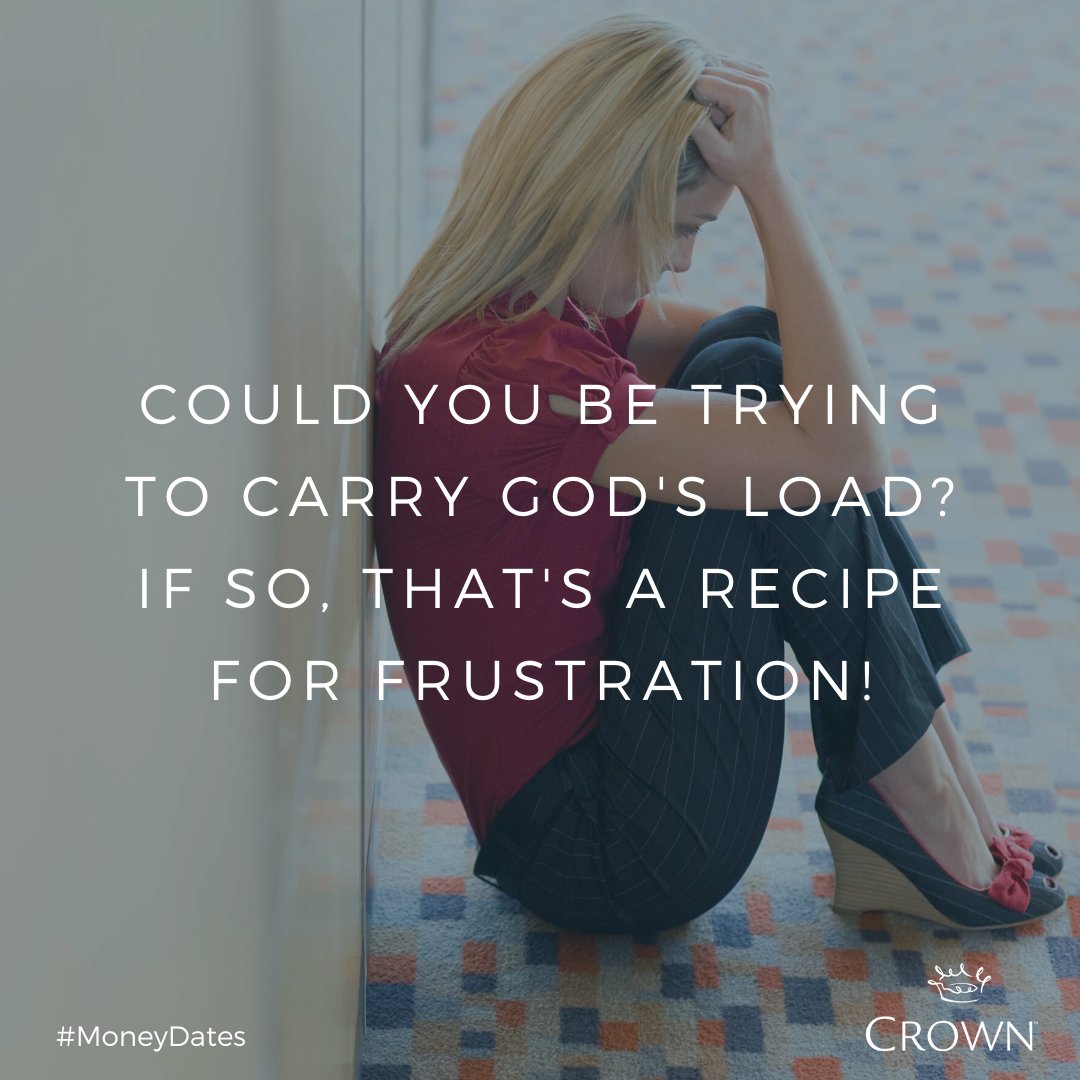 CrownUpdates's tweet image. How often are you frustrated by your financial situation? Does it stem for your want to be in control? Turn your budget over to Him, follow His will for your finances, and be faithful to His principles and find peace in His plan

#thrivingintheunexpected #stewardship #moneydates