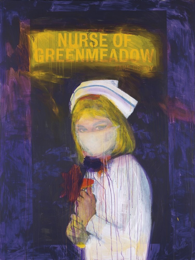 The Art of Album Covers .'Nurse of Greenmeadow' by artist Richard Prince.This series by Richard Prince influenced Sonic Youth for the 'Sonic Nurse' artwork, released 2004.