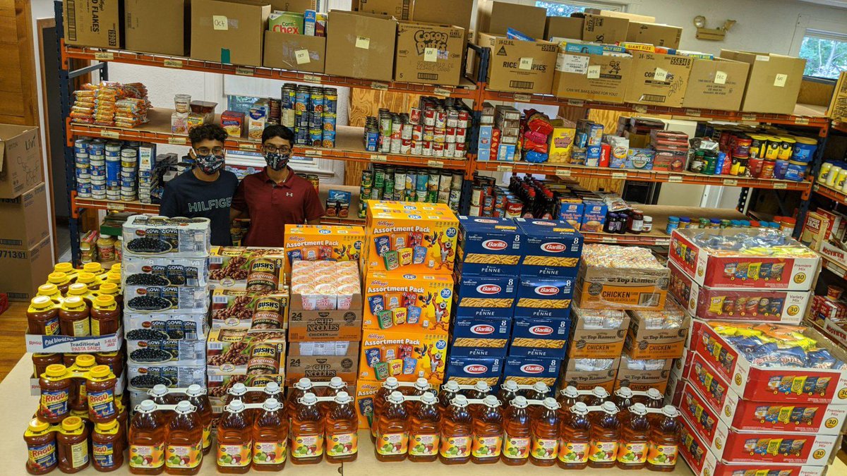 Thank you for all the support towards the Wilmington Food Pantry! We donated a total of $900 in food to the pantry. Thanks to Anay Gandhi for helping us out. <a href="/Wilmington_TV/">WCTV</a> <a href="/WilmingtonMAPD/">Wilmington MA Police</a> <a href="/TownWilmMA/">Town of WilmingtonMA</a> <a href="/WilmingtonApple/">Wilmington Apple</a>