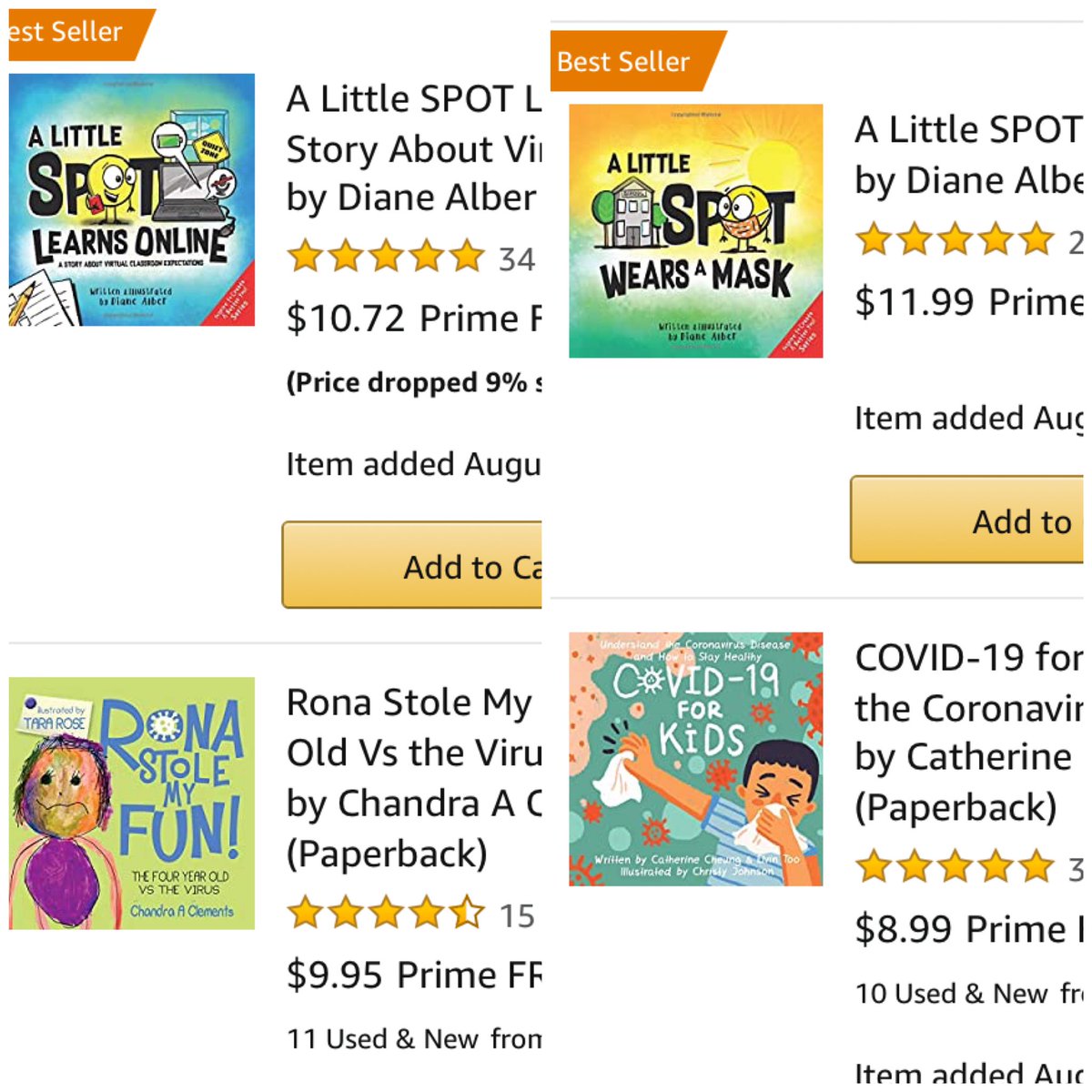 <a href="/msskindergarten/">Ms. S</a> We are ONE week away from the first day of school! 😬

I have found tons of great new books that will help explain our school changes to my special education students!  🙏🏻 Please consider helping us start the year right!  🥰❤️

amazon.com/hz/wishlist/ls…