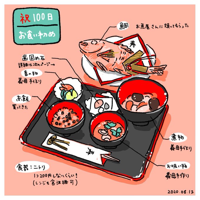 お食い初めのtwitterイラスト検索結果 お食い初めのtwitterイラスト検索結果