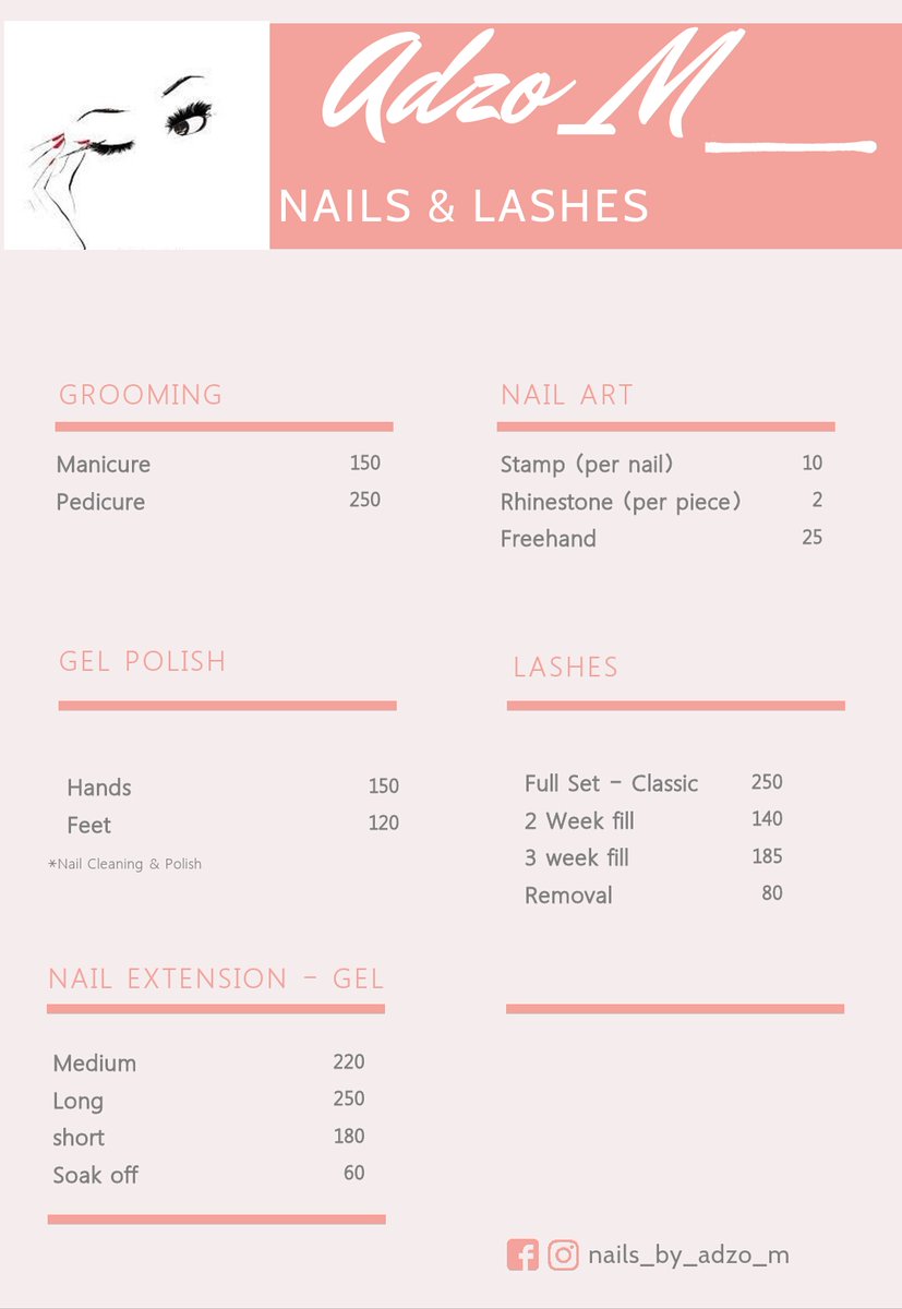 adzo_m's tweet image. I do nails and lashes in and around Durban. For appointments kindly contact me on 0782209112 🌸

#GirlTalkZA #level2lockdown #keadrive