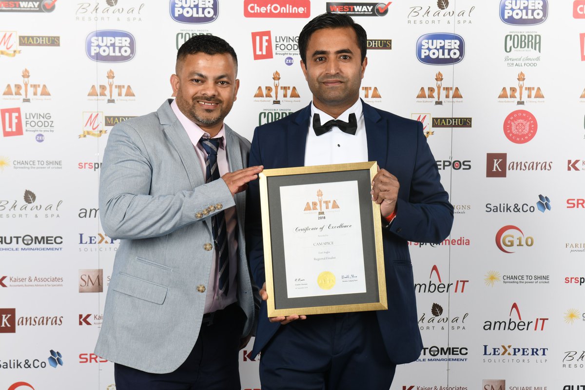 Visit your award winning restaurant and taste the difference! 👌🏼 
-
Order &amp; Reservation
📲camspice.co.uk
-
#greateversden #littleeversden #trumpington #cambridge #coton #biggleswade #royston #camspice #cambridgeshire