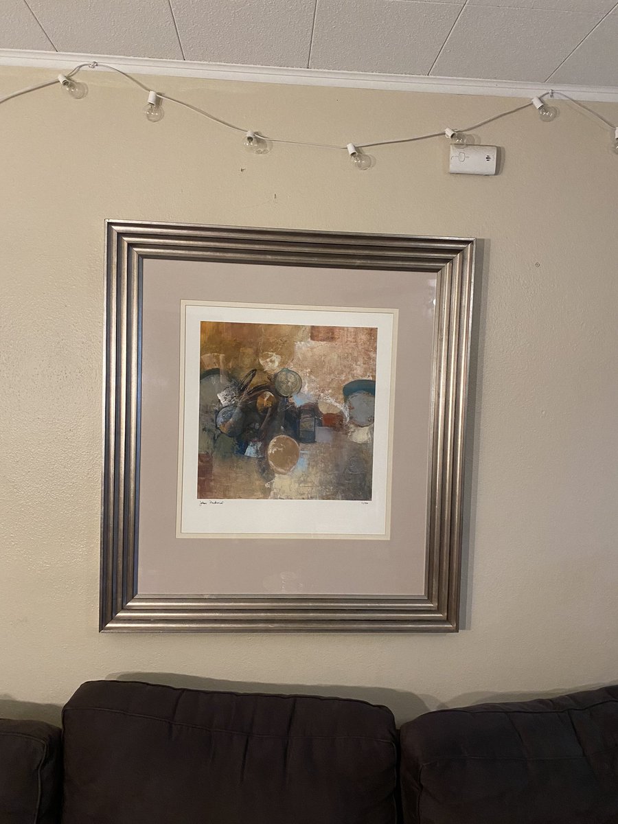 djweber641's tweet photo. All four of these paintings/wall hangings are in the same area of my house and it’s giving me whiplash. Truly the Four Horsemen of the Apocalypse. https://t.co/hPyaOMQfQM