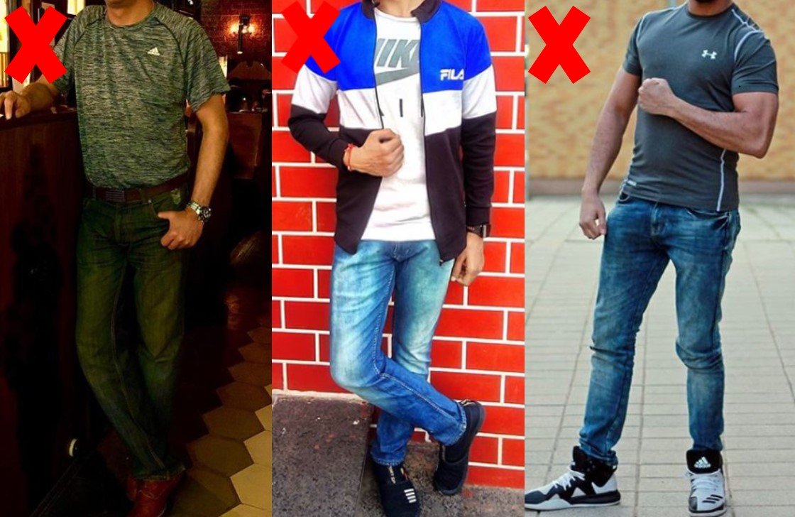 That's the type of look you want to go for. What should you avoid?Anything that looks like this: