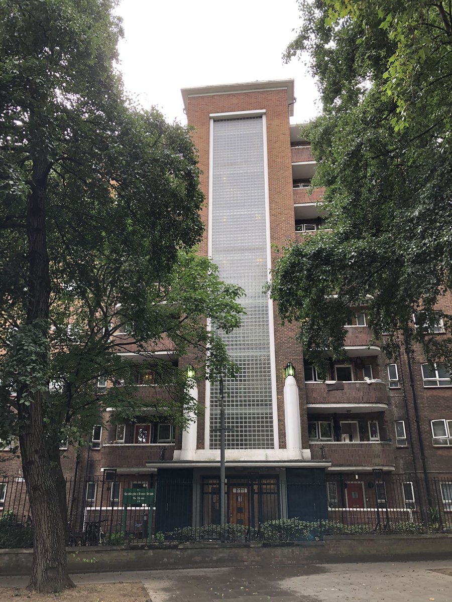 Cool Art Deco flats on Pancras Road in Camden