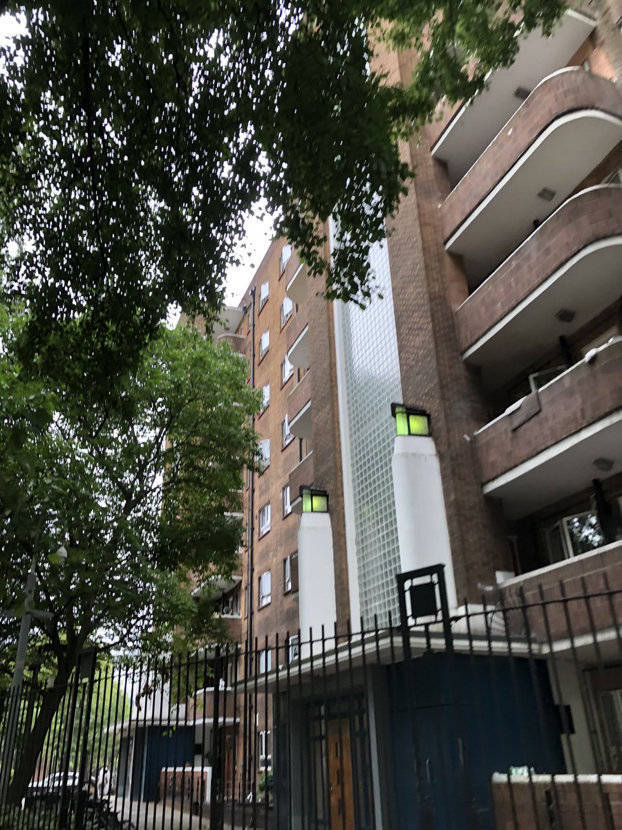 Cool Art Deco flats on Pancras Road in Camden