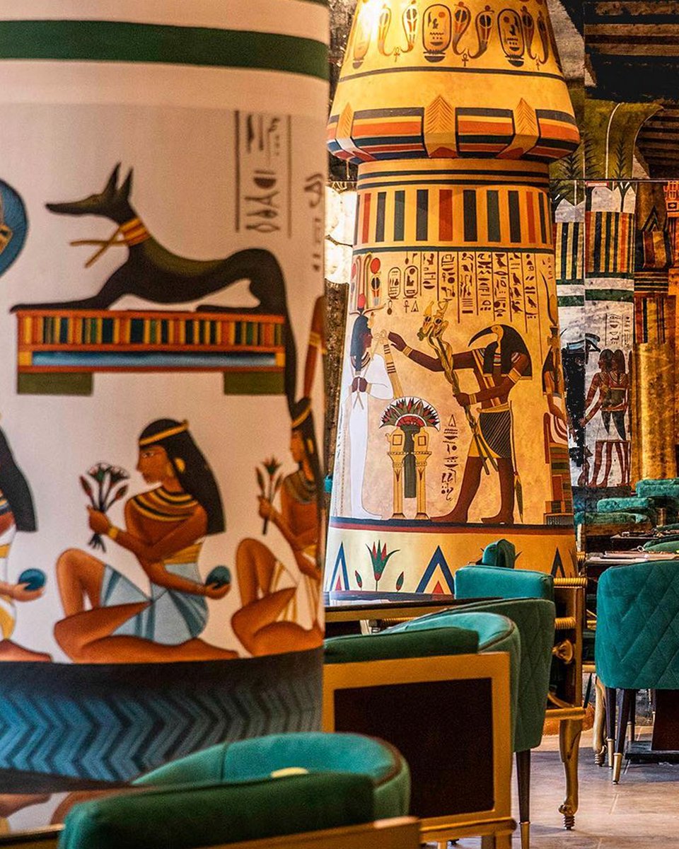 SoukAlSeef's tweet photo. Dine like a pharaoh on authentic Egyptian dishes at Khofo. You’ll be inspired by their ancient interiors and stunning creekside setting!
#AlSeefDubai #MeraasDubai #Khofo #DubaiFoodie https://t.co/S8kd0PdYCL