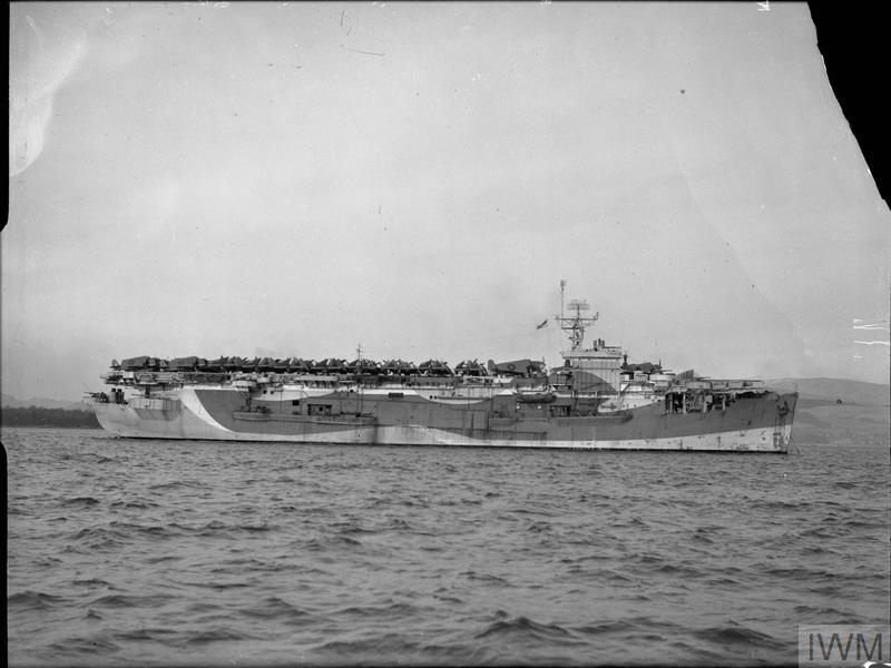 Among the pilots was Lt Y.N. Singh, the  @RoyalNavy's 1st Indian fighter pilot, flying Grumman Hellcat fighters with 804 Naval Air Squadron, mainly from the escort carrier HMS Ameer (pic), but with flights aboard HMS Empress & HMS Shah too.