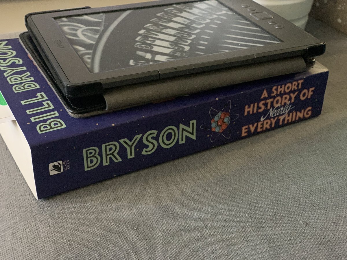 Matshi_M's tweet photo. New week, new book. I quite enjoy Bill Bryson's writing style. This should be an excellent and fascinating read #BookTwitter #booklover #readabookaweek https://t.co/75rAcdlMlY