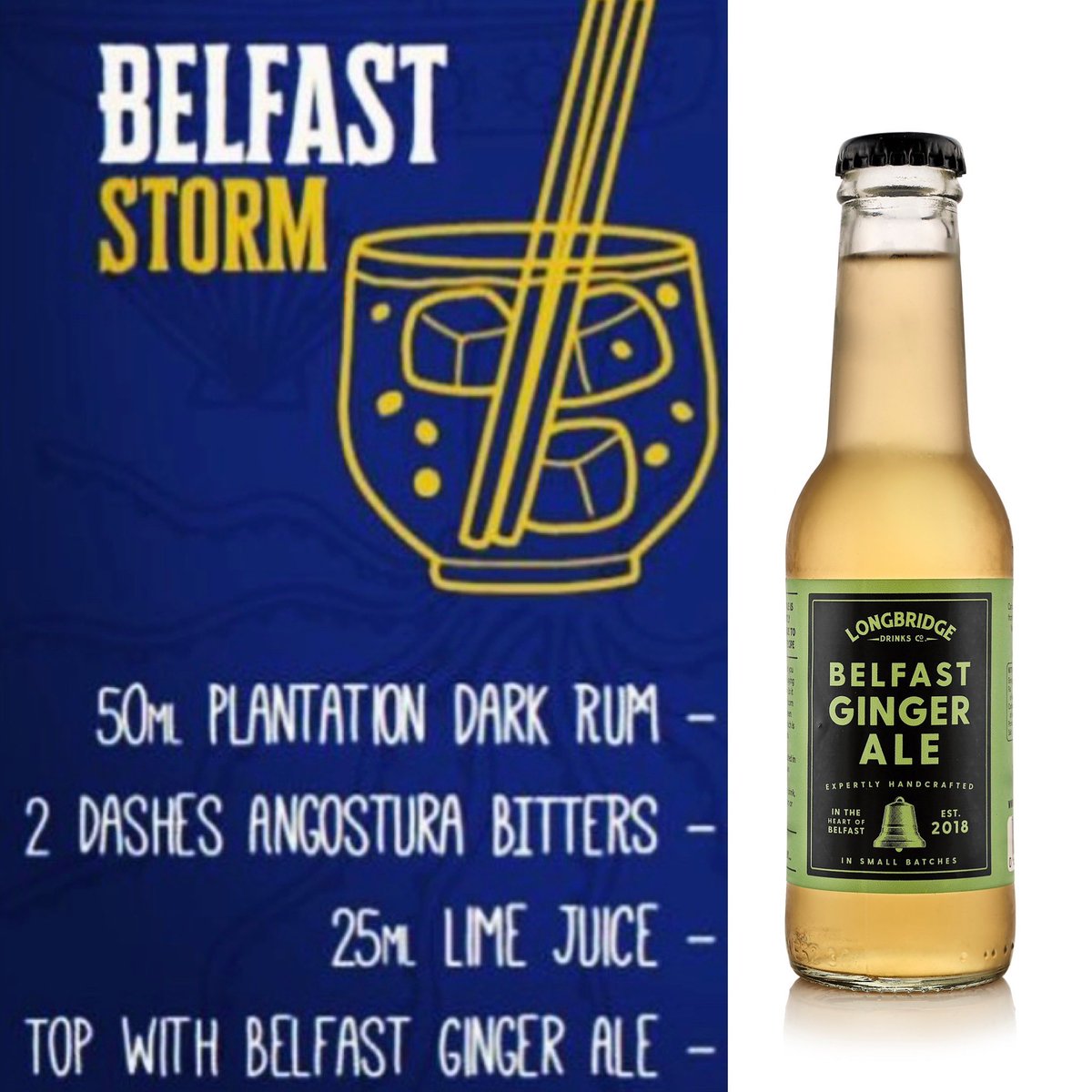 🌟🥃NATIONAL RUM DAY 🥃🌟 

What better way to enjoy today with your favourite rum and Belfast Ginger Ale! Our Ginger ale will give you the perfect Ginger Kick! Don’t believe us... try it! #gamechanger🤯

#nationalrumday #supportlocal #rum #gingerale #nexttrend
