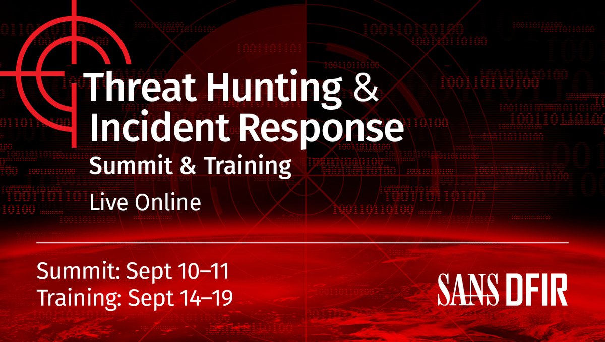 sansforensics's tweet photo. Take #FOR526 Advanced Memory Forensics & Threat Detection with @sibertor during the #ThreatHuntingSummit
For more info: https://t.co/UyzBeAMgM0
#memoryforensics #threatdetection https://t.co/8f6Q37pILH