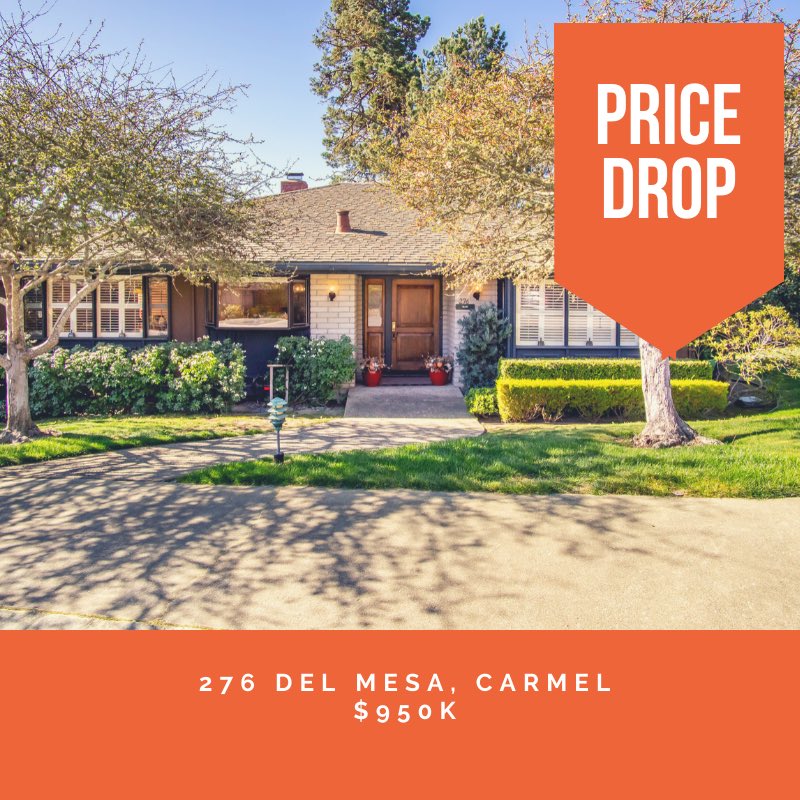MonikaHomes's tweet photo. Now is the time to buy in Carmelβs 55+ community! β¨
π 276 Del Mesa, Carmel
$950K
#monikamustsee #realtor #justreduced
#carmelrealtor #californiarealestate #realestate #sothebysrealty #realtyworld #realtygram #carmelrealestate #realty #realestateagent #investinrealestatetoday https://t.co/nou01Fgzo7
