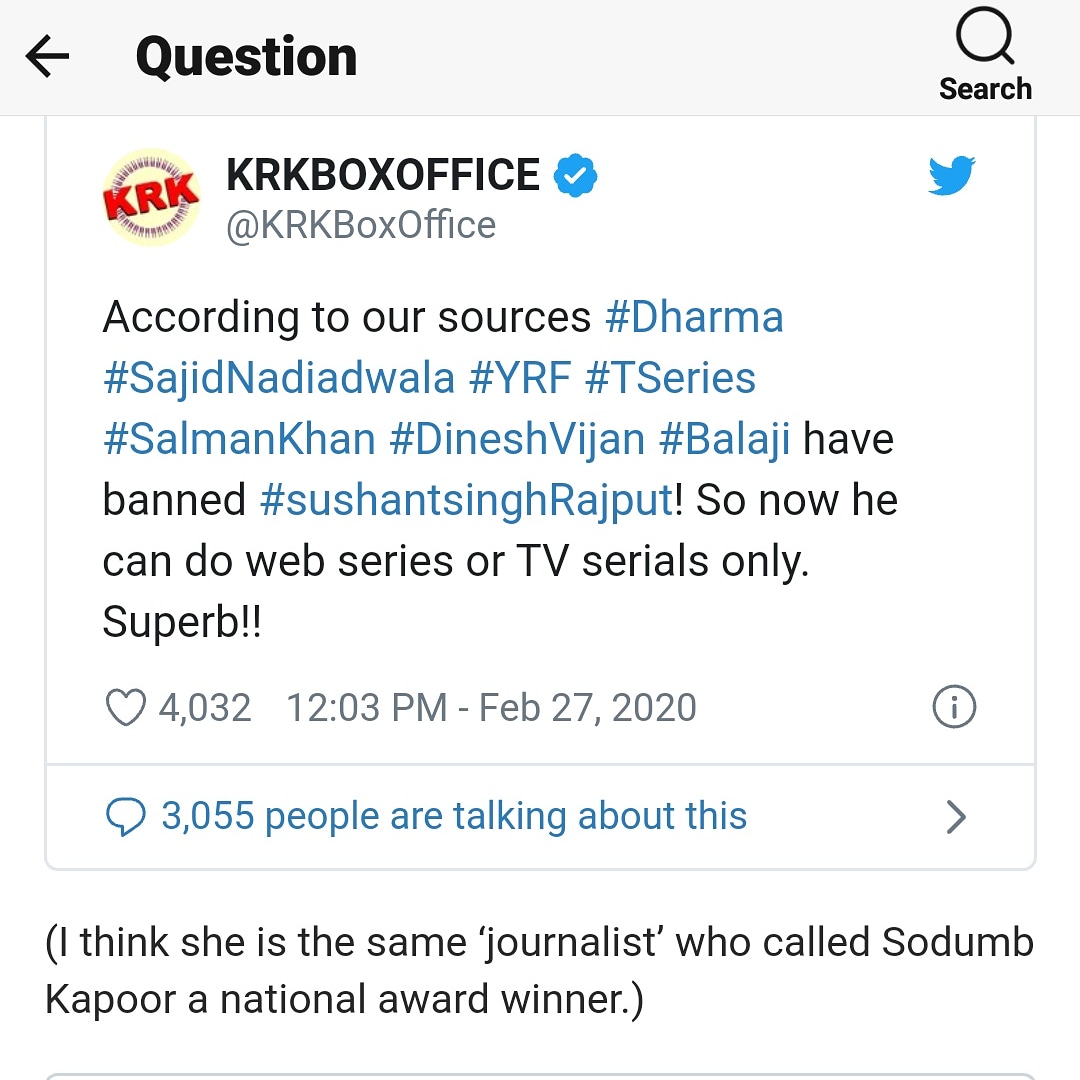 Seekerr543's tweet image. #SCMonitoredCBIForSSR #SCMonitoredCBI4SSR