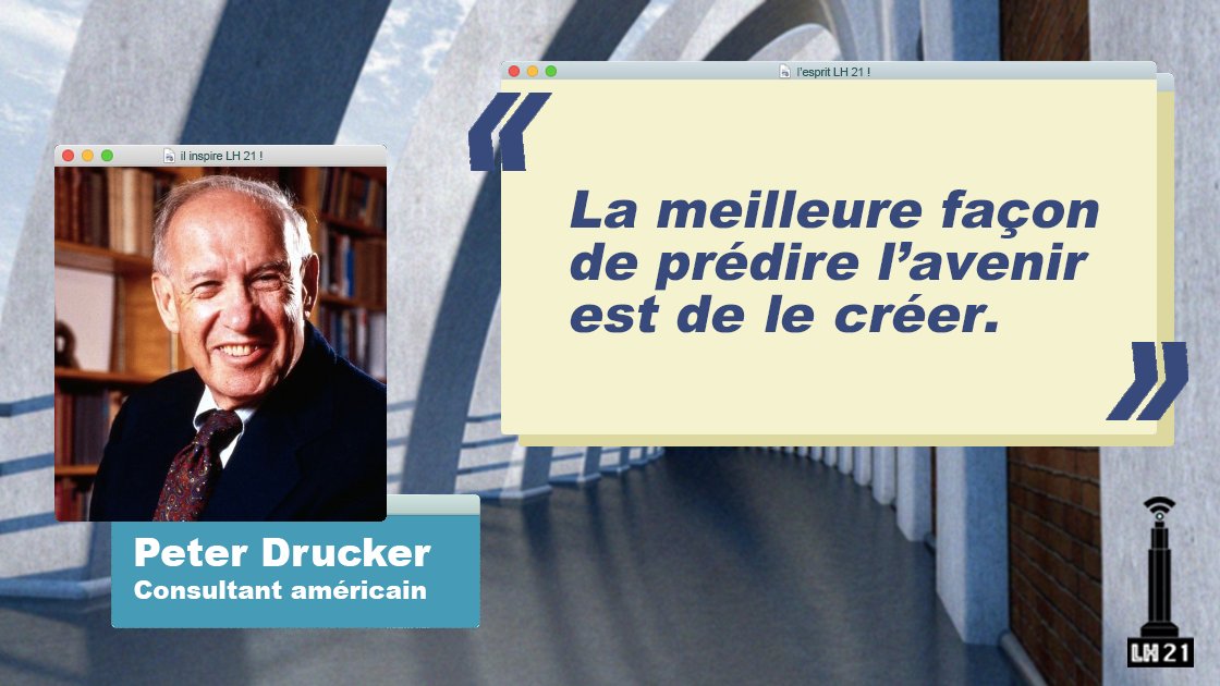 C'est la citation inspirante du dimanche ! 😉

Peter Drucker, consultant, auteur et théoricien américain 🎲