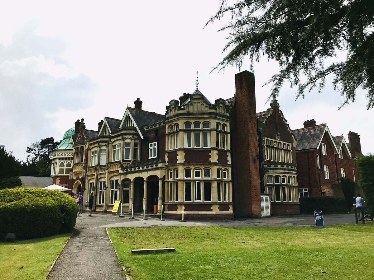 cheepcheepbird's tweet photo. If you’ve watched the film‘The Imitation game’ and you’re interested in seeing where the Code Breakers did their amazing work, I recommend you visit Bletchley Park. Fascinating. #WWI #WWII #wartime #geniusesatwork https://t.co/H537sc0zJV