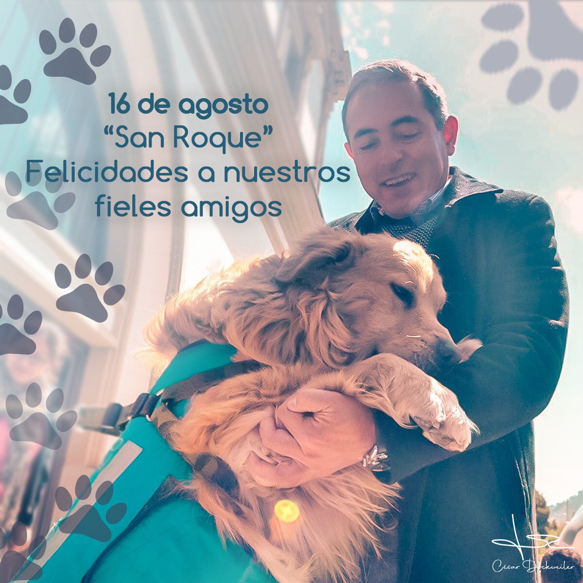 CesarDockweiler's tweet photo. Nuestros peluditos están de cumpleaños. 
Hoy es un día para reafirmar nuestro compromiso de amor, cuidado y responsabilidad hacia nuestras mascotas. https://t.co/jKBvOE1xMo