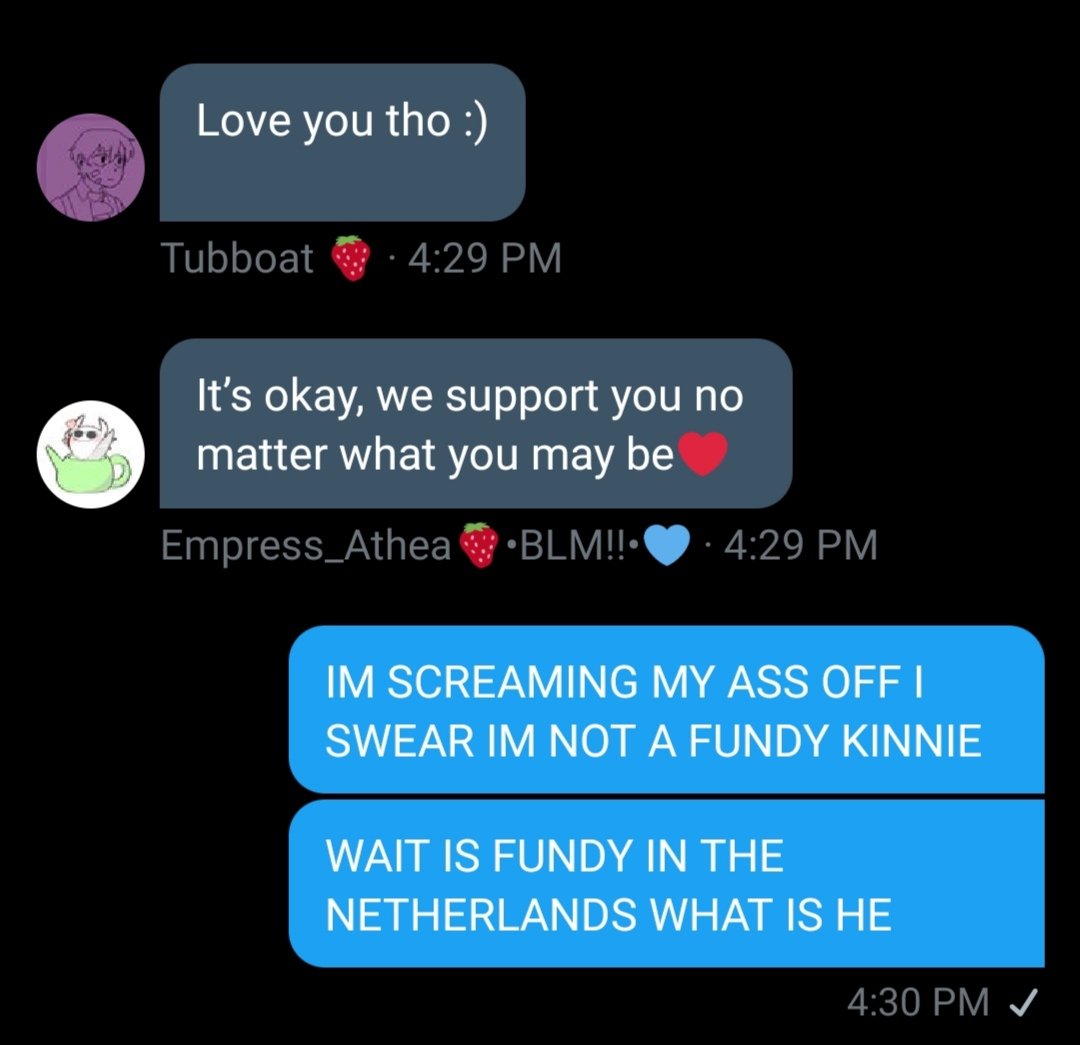 here we go.getting bullied for being a fundy kinnie: a thread