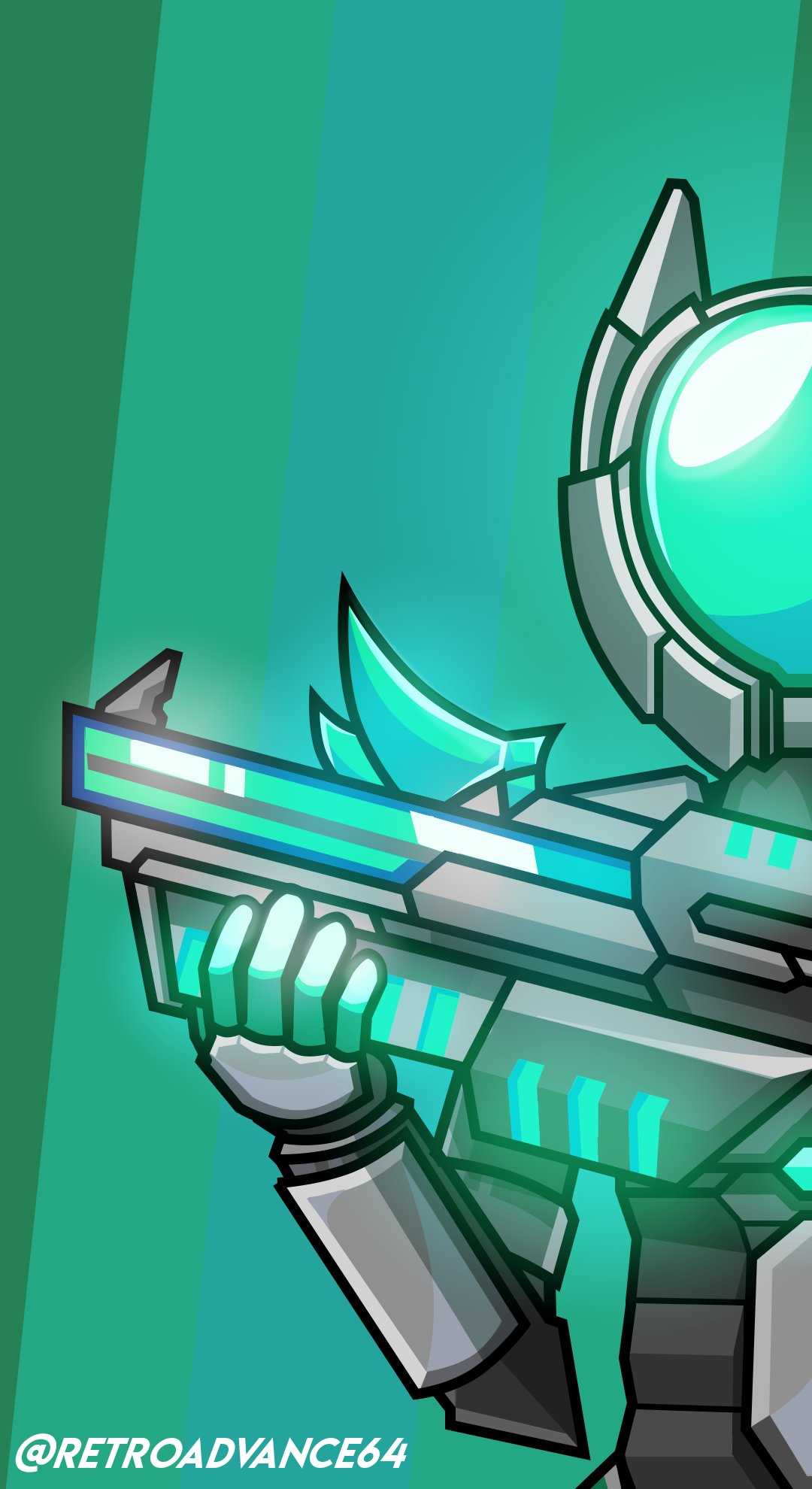 R Terraria On Twitter I Drew The Vortex Armor As A Wallpaper For My Phone Https T Co Ak7kjddp2u