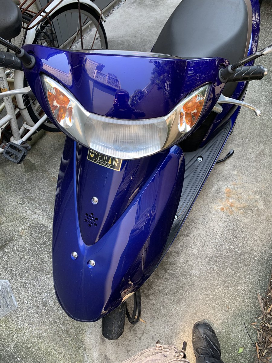 MahiroBike's tweet photo. 代車で原付乗ったけど意外とよかった https://t.co/TA68ANiSOf