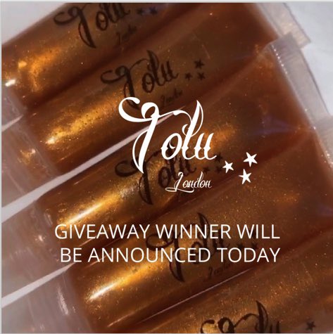 LondonTolu's tweet photo. Make sure you enter our giveaway before it’s too late Tolulondon_ on Instagram #lipgloss #SmallBusinesses #BlackOwnedBusiness https://t.co/ehDZN0QVsw