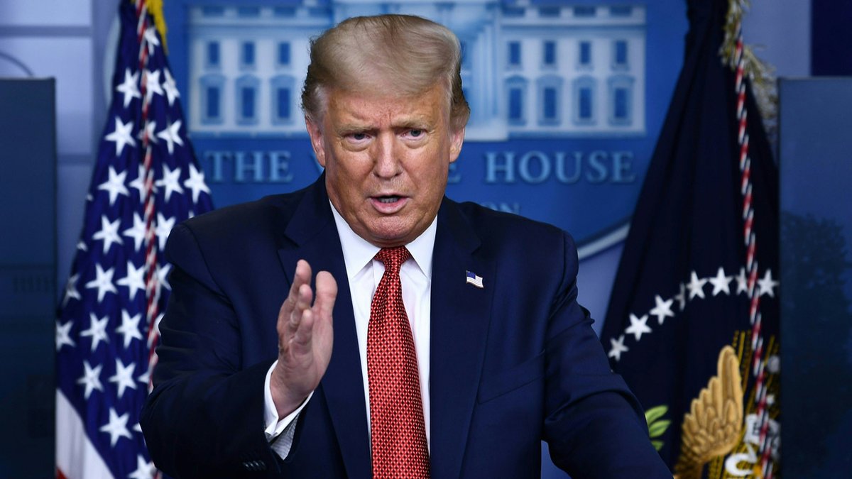 STIMULUS CHECK UPDATE: President Donald Trump says Democrats are the reason you haven't received a second direct payment from the government.  
trib.al/jTBZ1zU