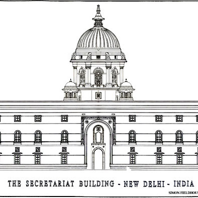 यदि उसकी वास्तुकला परिचित-सी लगती है तो कोई आश्चर्य की बात नहीं: उसका डिज़ाइन प्रसिद्ध ब्रिटिश वास्तुकार सर हर्बर्ट बेकर द्वारा किया गया जो दिल्ली के संसद भवन एवं केन्द्रीय सचिवालय के लिए भी मशहूर हैं।