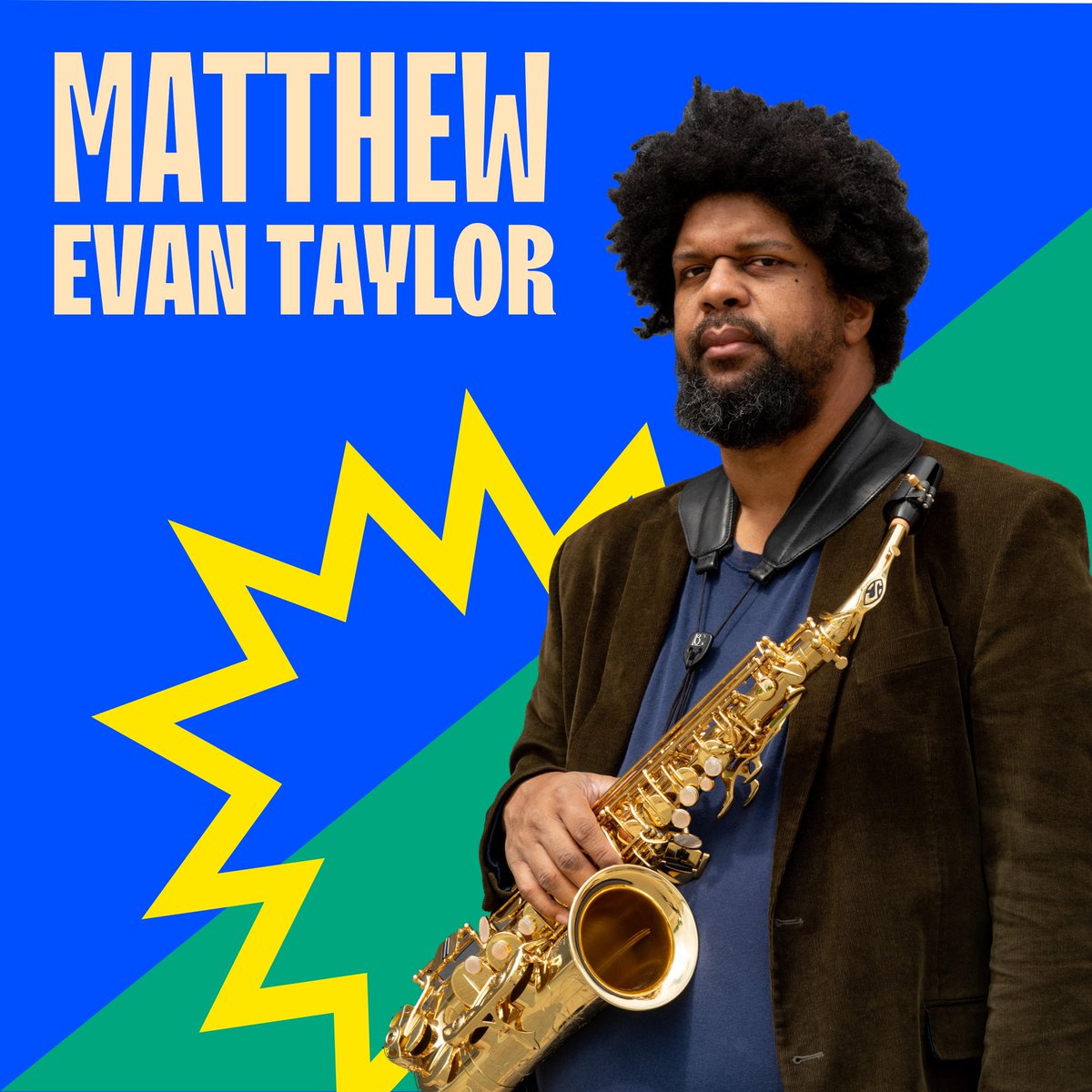 SAXOPHONIST MATTHEW EVAN TAYLOR
TODAY | 2 PM | FREE
POMEROT PARK (Old North End)
Social distancing and other safety measures will be enforced. Wear a cloth face mask. If you are quarantined as directed by the State of Vermont, please stay home. <a href="/UVMcas/">UVM Arts & Sciences</a> <a href="/flynnbtv/">The Flynn</a> <a href="/DiscoverJazzVT/">Burlington Discover Jazz Fest 41</a>