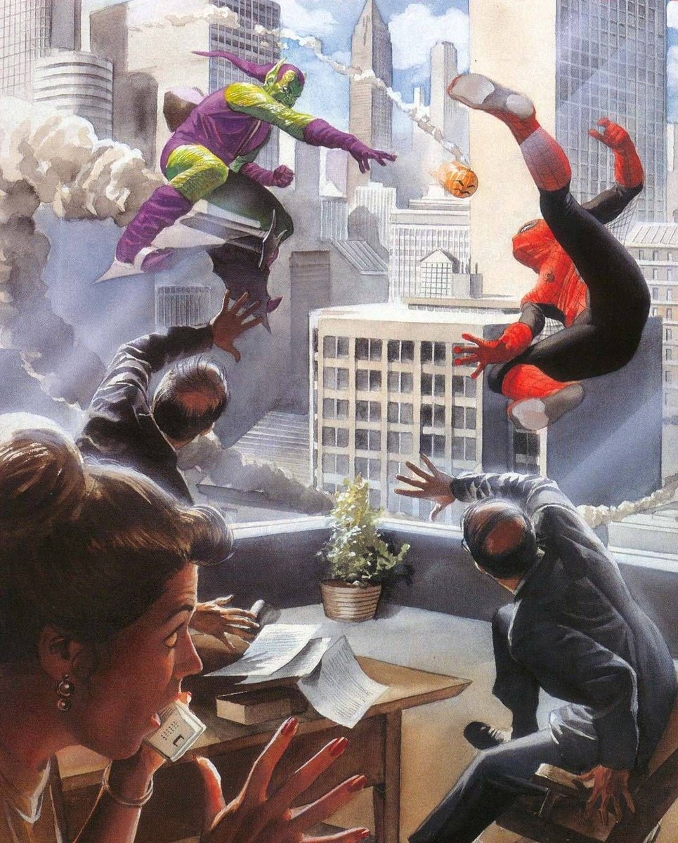 18. Alex Ross - As I think about this list he may be the first artist I ever really paid attention to. Marvels did things I did not realize was possible not only with comics but with art in general. Been a fan ever since.