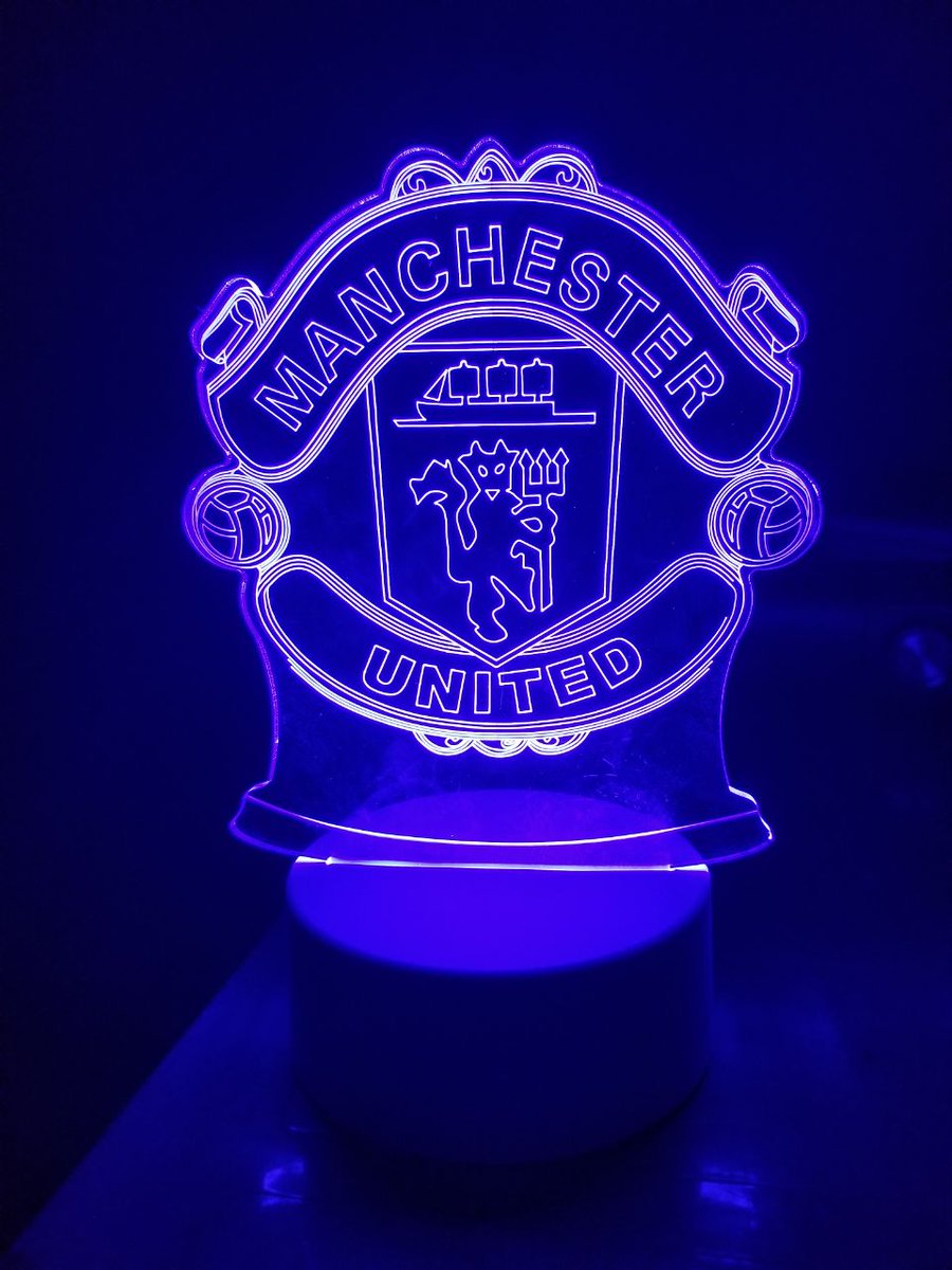 iam_wilsons's tweet image. As a classy #MUFC fan, if you desire to optimize the lighting in your home, then this magnificent Table 3D Acrylic Illusion Lamp of our GREAT club is your best bet! 

Contact: @BillyyoungL 🔌
Call/WhatsApp: 08142166389
Price: N7,000
Nationwide delivery 

#MUNSEV #UEL