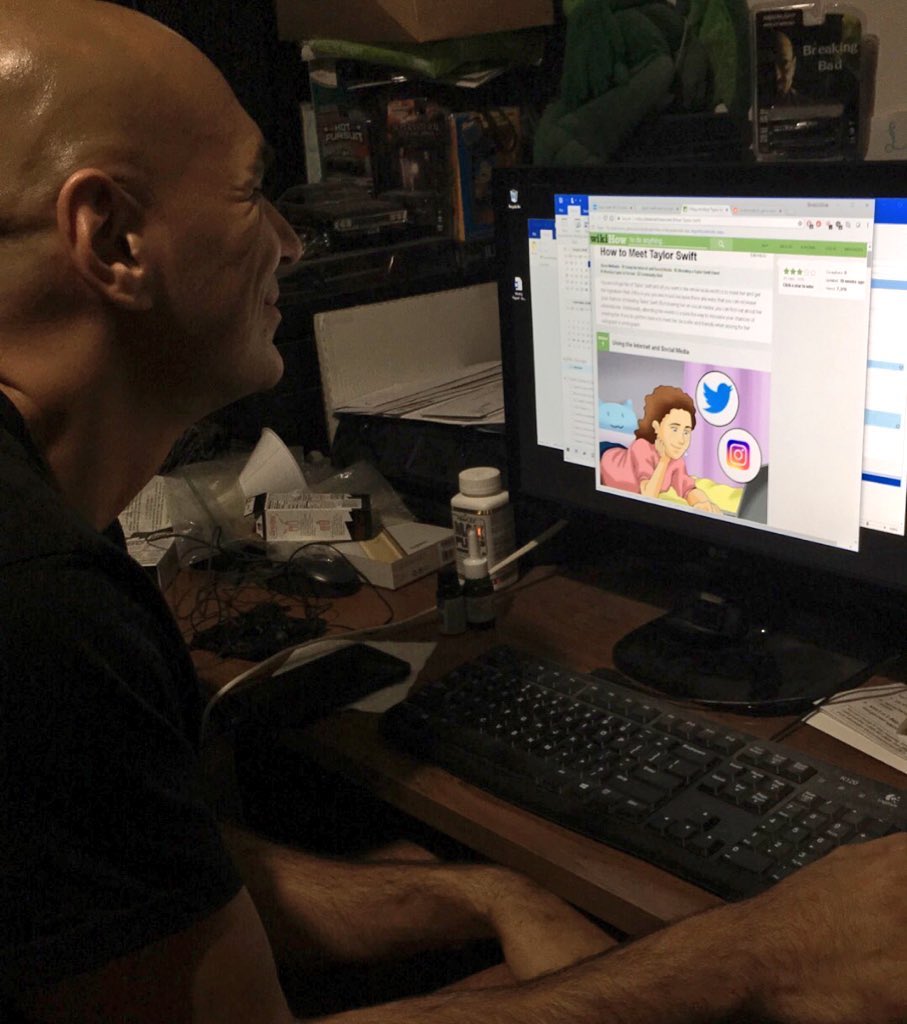 hi my dad’s depression has been bad with this pandemic (in his words “my aspergers can’t handle the change”) so on the off-chance  @taylorswift13  @taylornation13 would see it, i wanna do an ongoing thread of him being taylor swift’s biggest fan! help me out taylor nationlets go