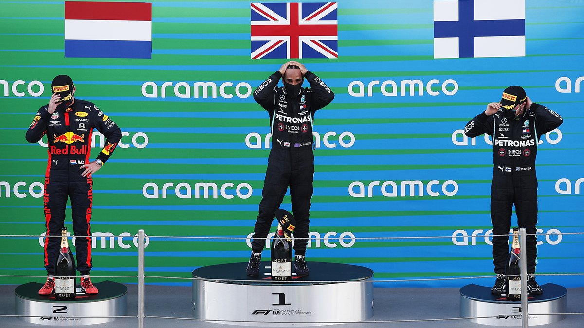ESPNF1's tweet photo. Most podium finishes in F1 history:

Lewis Hamilton: 156
Michael Schumacher: 155
Sebastian Vettel: 120

INCREDIBLE 👏 https://t.co/oQbCOXx9xT