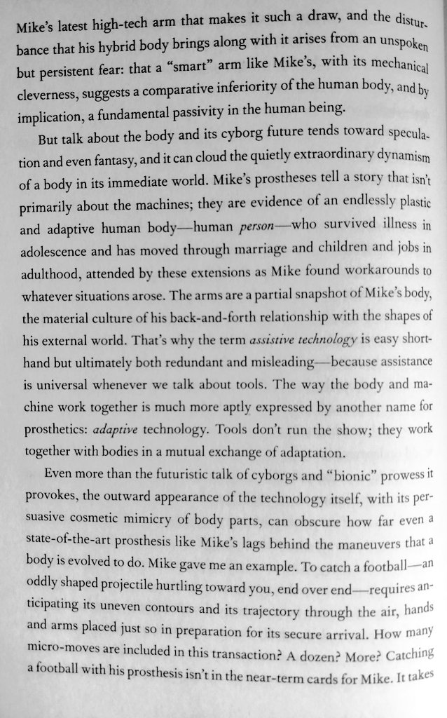 Yes, people in love with technology tend to underestimate the glory and complexity of the body, because so many of the ridiculous things that the body does is so natural that it barely registers as great. Until for example, you have a injury and have to learn to do things again.