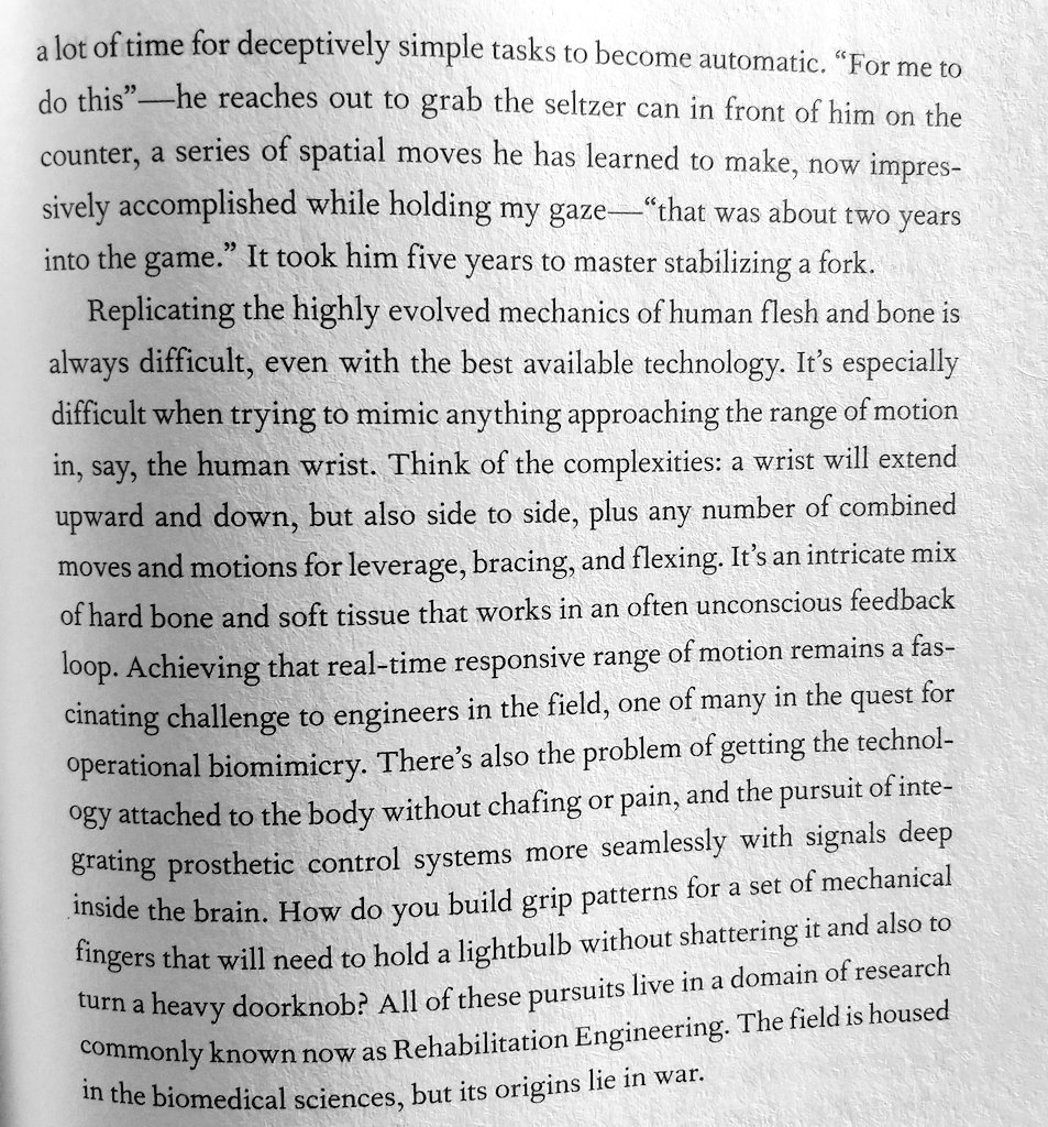 Yes, people in love with technology tend to underestimate the glory and complexity of the body, because so many of the ridiculous things that the body does is so natural that it barely registers as great. Until for example, you have a injury and have to learn to do things again.