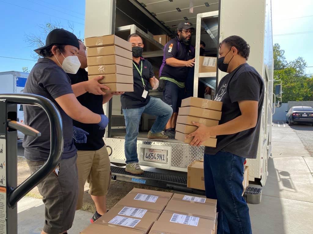 After deploying 60,000+ devices over last 5 months, Don and his team have done an amazing job configuring, packaging and shipping via FedEx 11,000 more devices in the last 9 days so students would have them when school starts Monday #awesomeness #Physicaldistancing #maskedup