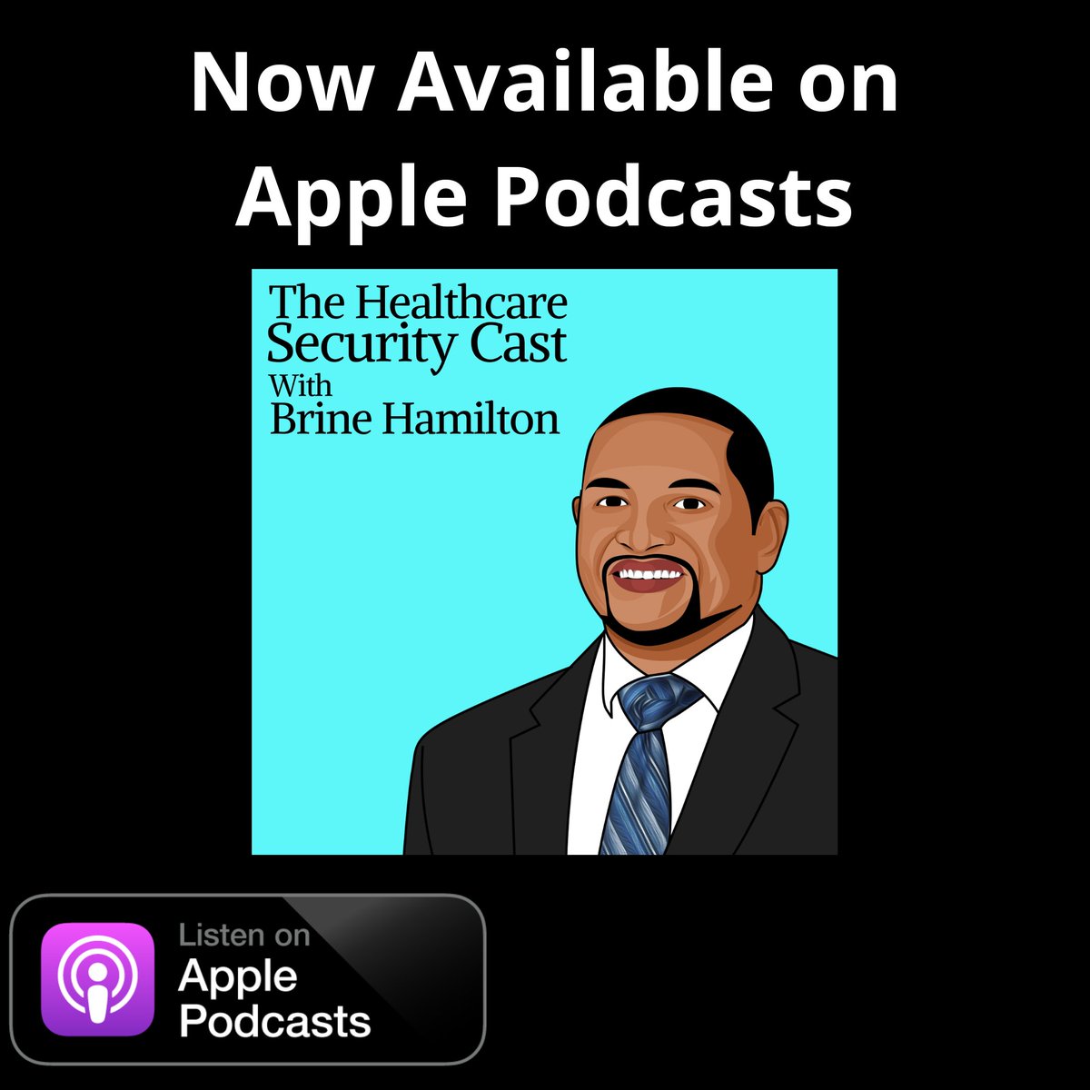 BrineHamilton's tweet photo. Better late than never!

After building a library of over 40 episodes The Healthcare Security Cast is now available on Apple Podcasts

Also if you haven't done so yet join the #HSCCommunity on our texting platform. Simply text JOIN to (647) 372-2042

https://t.co/4BKLPtVtq4 https://t.co/gTjeaykdo4
