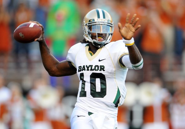 Today's first choice is an easy one for  @BUFootball. Simply put, if it's good enough for  @RGIII, then it's good enough for me. Gold, green, and white are in perfect harmony on Baylor's classic lid.