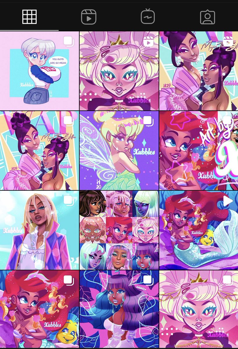 Any chance a small black artist could get some help working towards the 2k I had before IG nuked me? Super close to 700 & I'd love to share my art with you there if you have one!

 ✧ https://t.co/n7qYRBr07y ✧ 