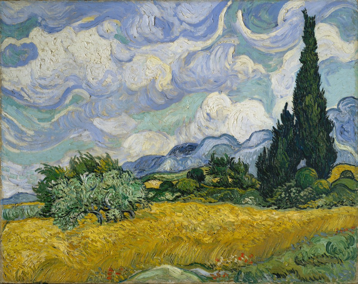 Enfin, ce générique s'achève sur un superbe hommage à Van Gogh. Au-delà de sa touche si particulière on retrouve aussi deux de ses motifs favoris : les tournesols et les nuages tourbillonnants. Une explosion de couleurs qui conclut de manière positive cette reconquête de la Terre
