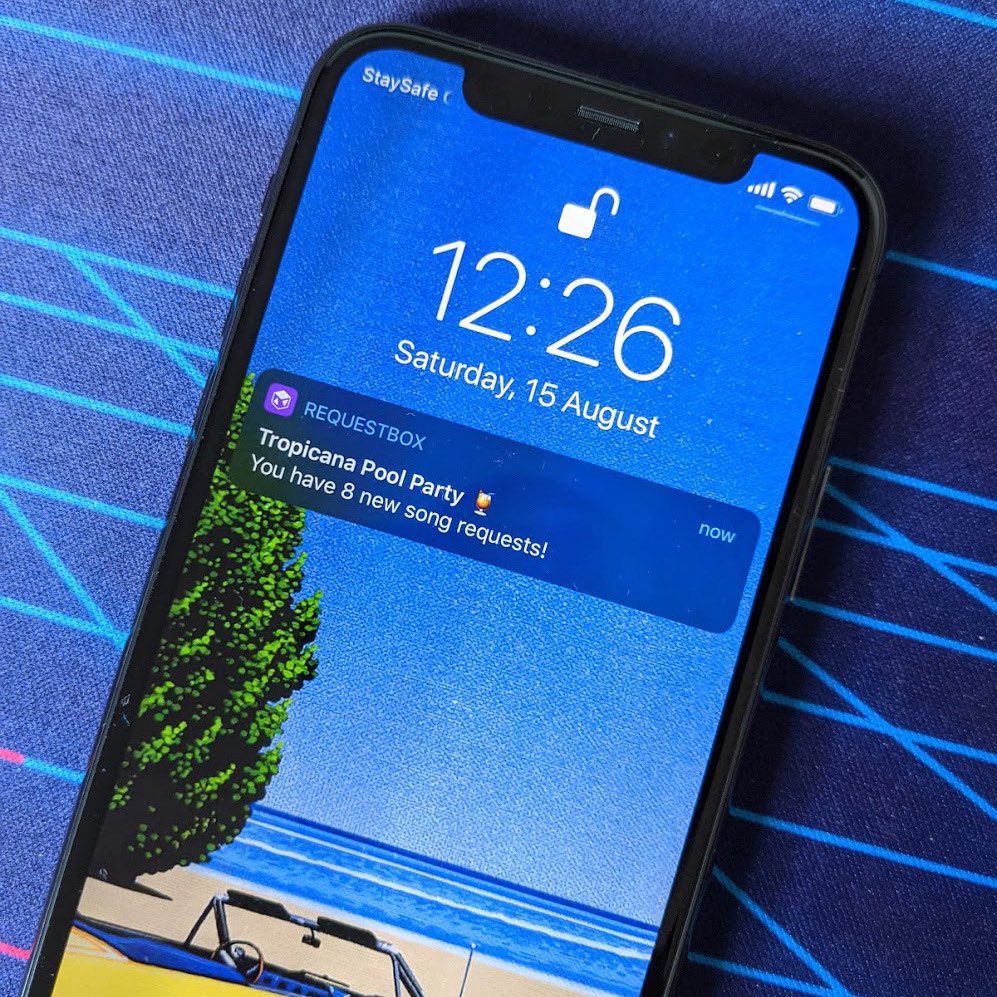 RequestBoxApp's tweet photo. You now have push notifications for every new song request. Never miss a song request with RequestBox.

Check it out: 
https://t.co/iqhHyrCdli https://t.co/5AVAjAh4Vl