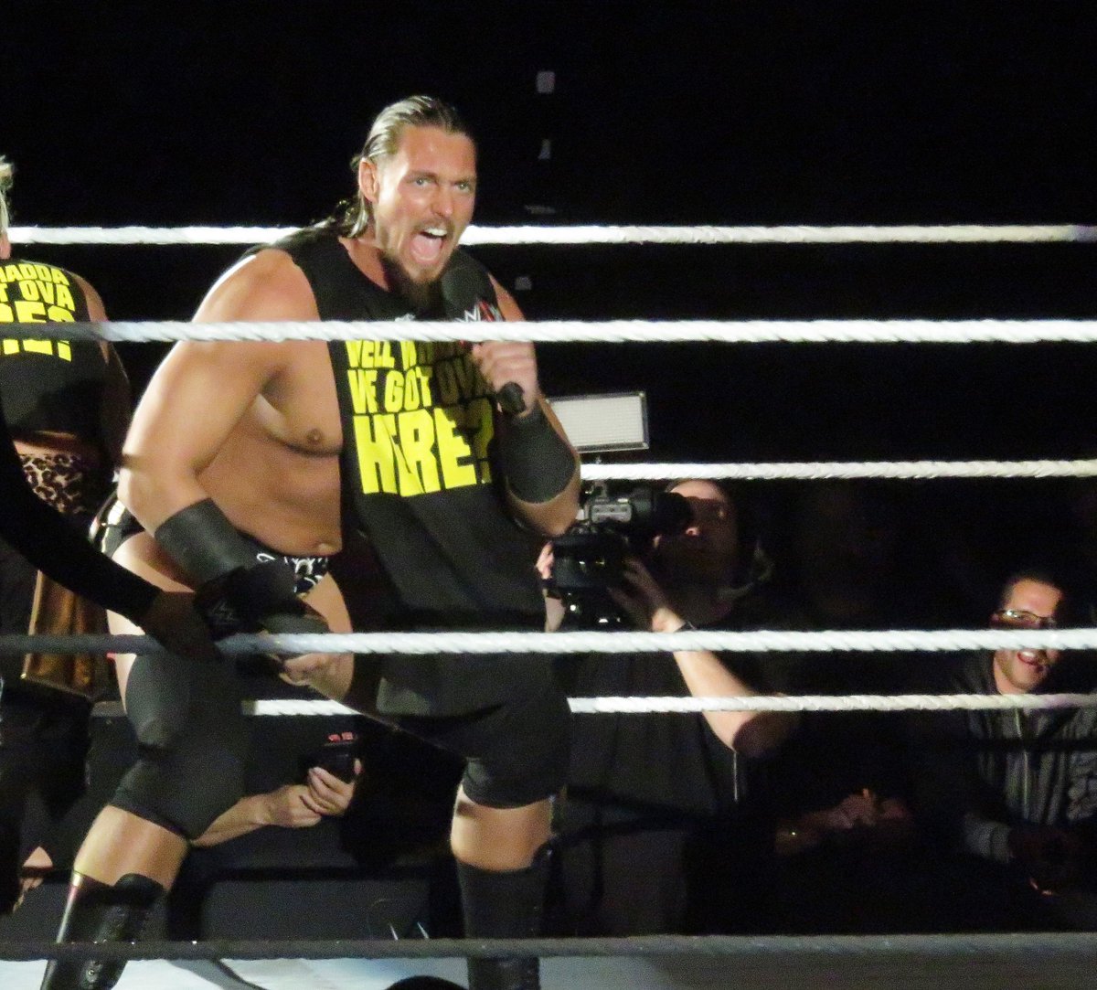 AlanToddWHS's tweet photo. Happy Birthday to former @wwe star Big Cass now known as #CaZXL 🎁🎉🎂 Pic taken at Long Beach Arena in 2017. 
@TheCaZXL https://t.co/JnPhKCYPsU