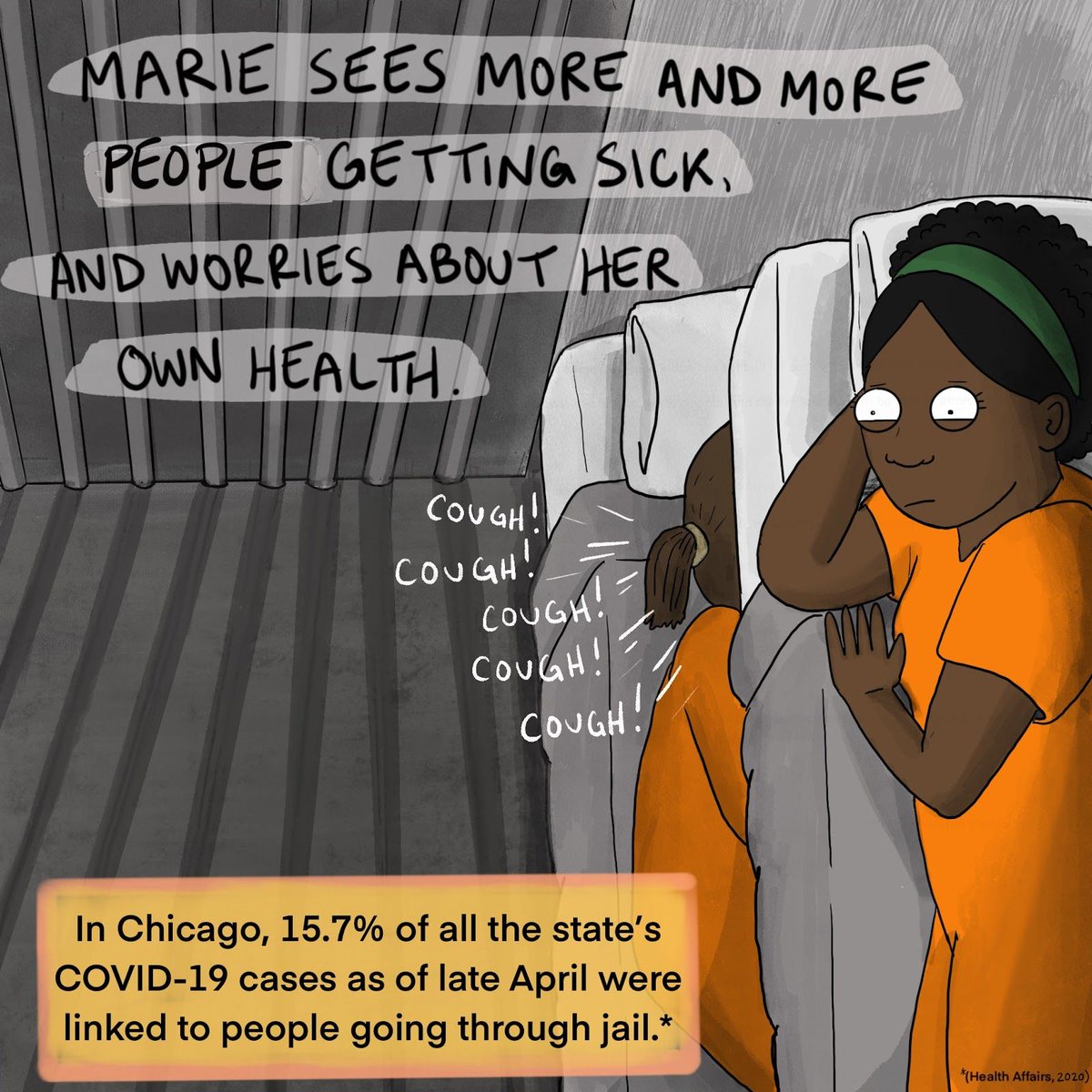 Marie and Sarah have very different experiences with bail. Guess whose story has a happier ending... ⁣⁣ #endcashbail  #blacklivesmatter    #freedomshouldbefree