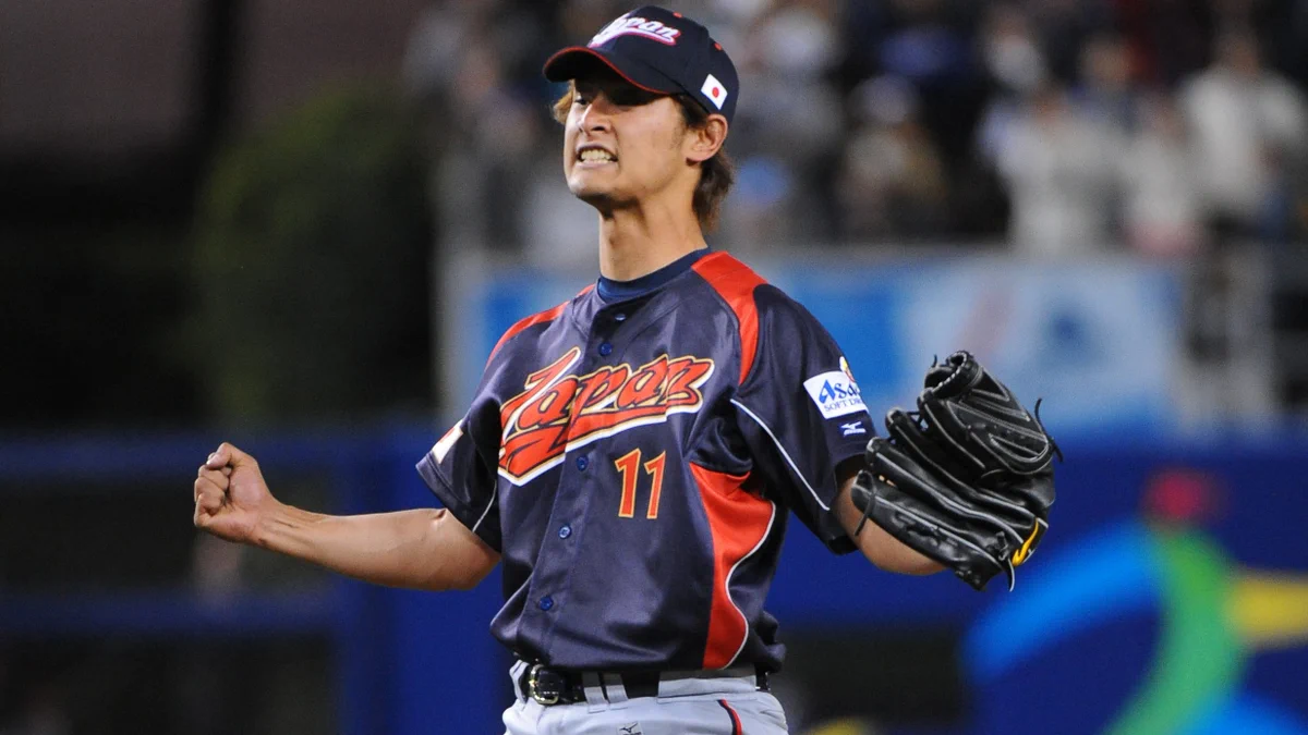 美品　2009年　ダルビッシュ有　WBC 日本代表　アウェイユニフォーム　2連覇 EfjWoU3WsAY3BcT?format=webp&
