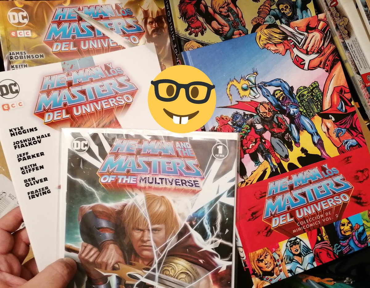 librosnegros's tweet photo. En definitivas cuentas, creo que #yotengoelPoder o algo así. 😂

#heman #motu #motufans #mastersoftheuniverse #mastersdeluniverso #edicionesZinco #IhavethePower https://t.co/jFwMrXLfOq