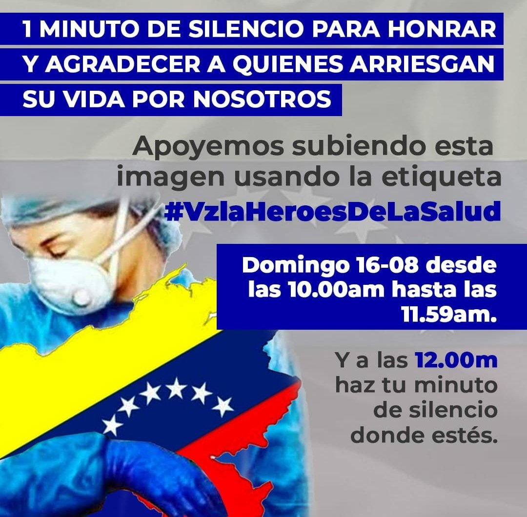 OAVallesdelTuy1's tweet photo. #Gracias a quienes están en la primera línea de batalla contra la #COVIDー19 en #vzla ayúdalos cumpliendo las normas de #prevencion #OAIVSS #porunseguromássocial @NicolasMaduro @MagaGutierrezV @ooaaivss @DgapdIvss @Usuaferroviario @Ferrousuarios https://t.co/aYADWRQNq7